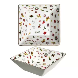 Noel Oro, Ciotola quadrata media - Taitu