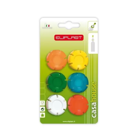 Tappi bottiglia in plastica Pz.6