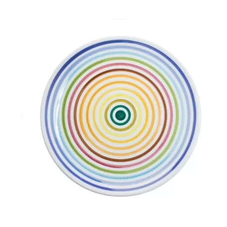 Piatto in ceramica - Arcobaleno Cm. 25 - Frantoio Muraglia