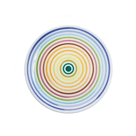 Piatto in ceramica - Arcobaleno Cm. 20 - Frantoio Muraglia