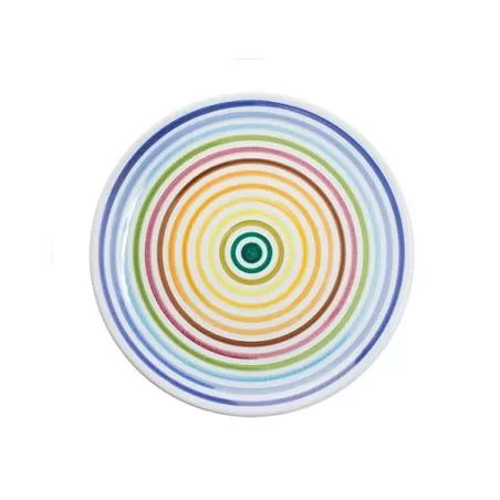 Piatto in ceramica - Arcobaleno Cm. 20 - Frantoio Muraglia