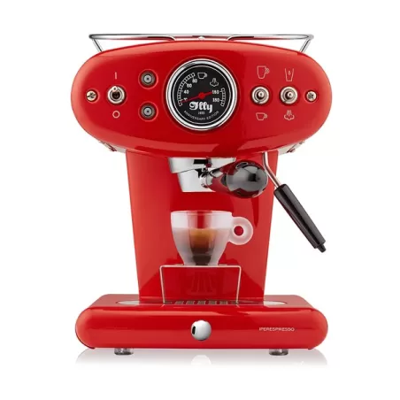 Macchina da caffè X1 iperespresso illy, Rossa