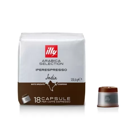 Capsule iperespresso caffè monoarabica India - illy
