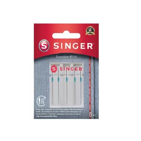 Aghi universali per macchine da cucire domestiche misura 90 - Singer