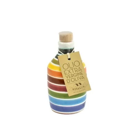 Orcio in ceramica per bomboniera - Arcobaleno Ml. 100 - Frantoio Muraglia