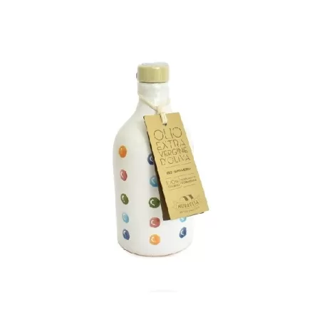 Orcio in ceramica per bomboniera - Pois Ml. 100 - Frantoio Muraglia