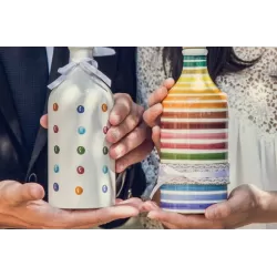 Orcio in ceramica per bomboniera - Pois Ml. 100 - Frantoio Muraglia 2