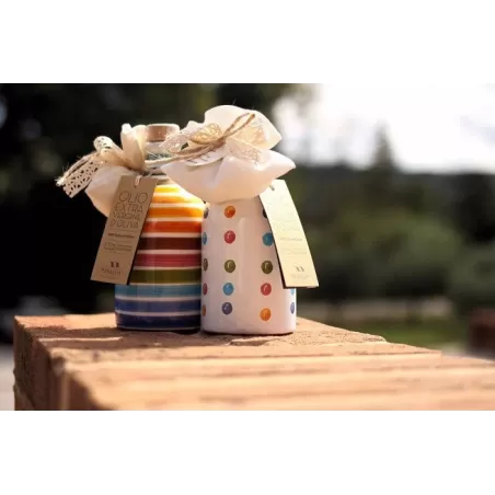 Orcio in ceramica per bomboniera - Pois Ml. 250 - Frantoio Muraglia