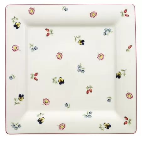 Petite Fleur Piatto piano 27cm quadra. - Villeroy & Boch