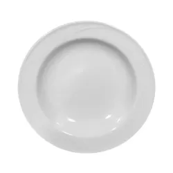 Piatto frutta 20 caprera bianco