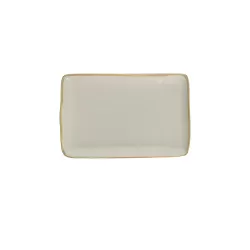 Concerto grigio perla, Vassoio rettangolare Cm. 20x13 - Rose & Tulipani