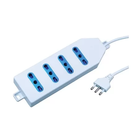 Presa multipla 4 prese bipasso