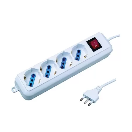 Presa multipla 4p+int.10-16 amper+schuko