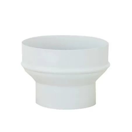 Maggiorazione smaltata bianca Cm.8/10