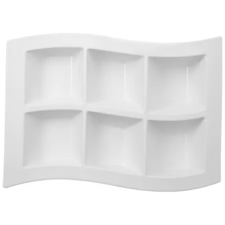 NewWave Vassoio 6 sez.41x30cm - Villeroy & Boch
