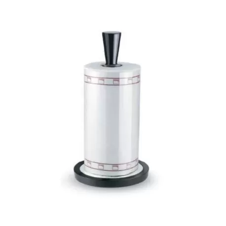 Glossy, Portarotolo nero Ø 15x30,5 cm - Giannini