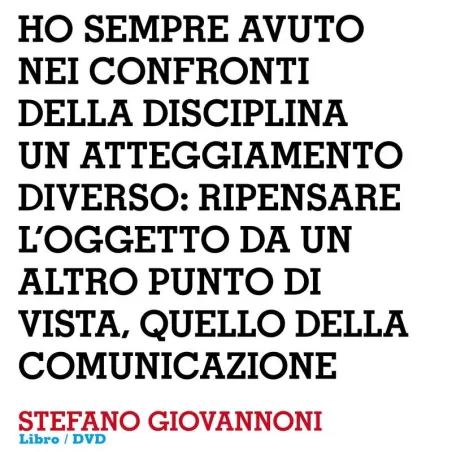Design Interviews - Stefano Giovannoni, Libro/DVD