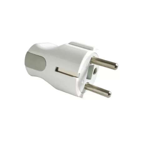 Spina schuko 16 amper bianca