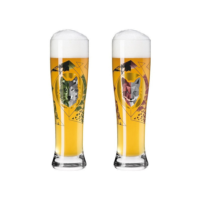 Bicchiere birra Weizen Brauchzeit 2 Sonja Eikler Volpe & Lupo - R