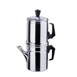 Caffettiera alluminio napoletana tazze 3-4