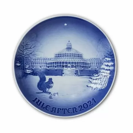 Piatto Natale 2021 Bing & Grondahl "L'orto botanico" - Royal Copenhagen