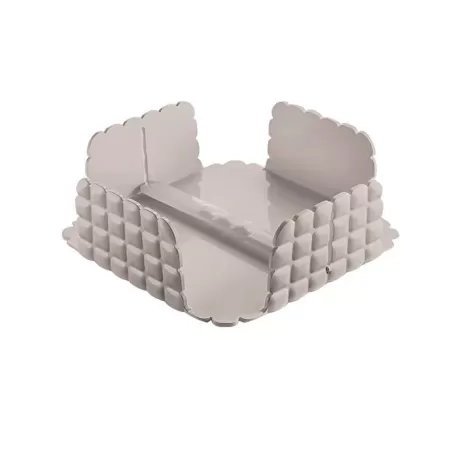 Portatovaglioli orizzontale 'tiffany' grigio tortora - Guzzini