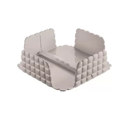 Portatovaglioli orizzontale 'tiffany' grigio tortora - Guzzini