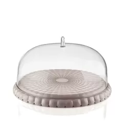 Set tortiera piccola 'tiffany' grigio tortora - Guzzini