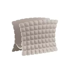 Portatovaglioli 'tiffany' grigio tortora - Guzzini