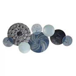 Decorazione da parete Cm. 46x107x8 - L'oca Nera