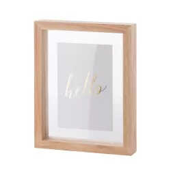 Portafoto rettangolare piccolo Cm. 18x23x4 (10x15) - L'oca Nera