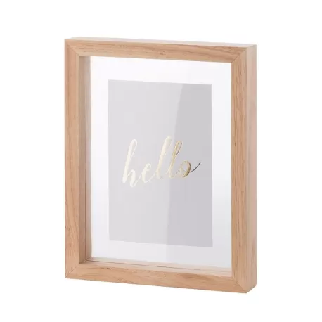 Portafoto rettangolare piccolo Cm. 18x23x4 (10x15) - L'oca Nera