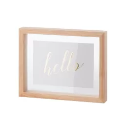 Portafoto rettangolare medio Cm. 20x25x4 (13x18) - L'oca Nera