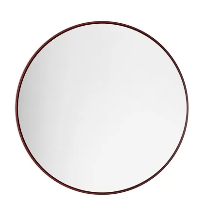 Specc h.iera tonda grande rosso merlot Cm. 60x3,5 - L'oca Nera