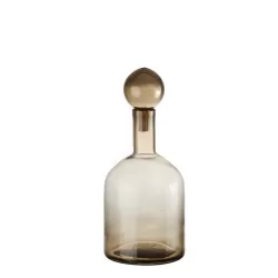 Vaso bottiglia basso Cm. 18x42 h. - L'oca Nera