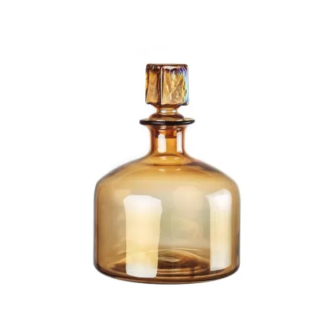 Vaso bottiglia basso Cm. 23x32,5 h. - L'oca Nera