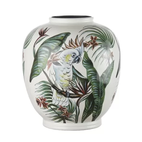 Vaso basso Cm. 26x29 h. - L'oca Nera