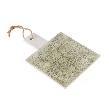 Tagliere Quadrato Grande Verde - L'oca Nera