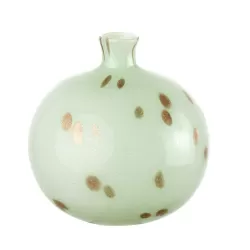 Vaso basso Cm. 20x20,5 h. - L'oca Nera