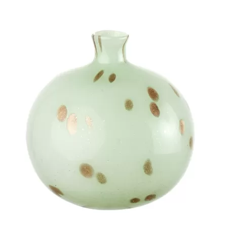 Vaso basso Cm. 20x20,5 h. - L'oca Nera