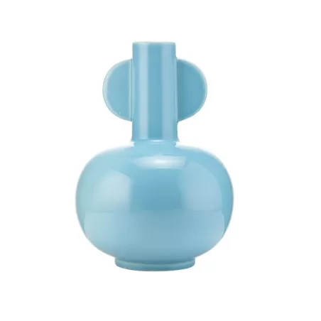 Vaso basso Cm. 19,5x28 h. - L'oca Nera