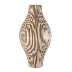 Vaso alto Cm. 27x50 h. - L'oca Nera