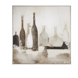 Quadro 100x100 con cornice Cm. 102x102 - L'oca Nera