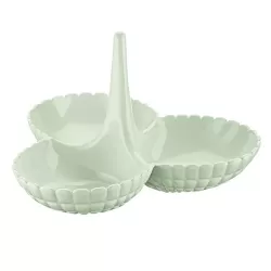 Antipastiera 'tiffany' verde malva - Guzzini