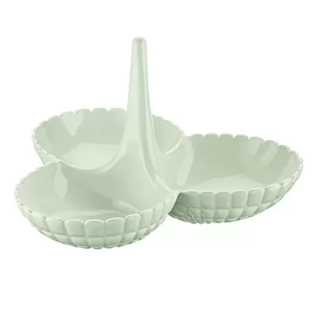 Antipastiera 'tiffany' verde malva - Guzzini