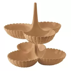 Set 2 antipastiere 'tiffany' terracotta - Guzzini