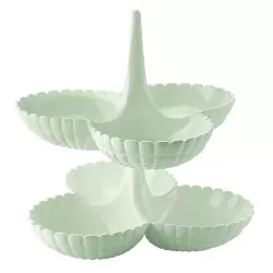 Set 2 antipastiere 'tiffany' verde malva - Guzzini