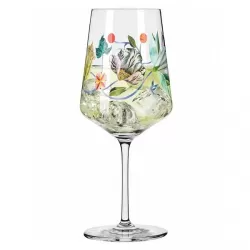 Calice Aperitivo Hugo "Sommertau 8" Olaf Hajek - Il corteggiamento del colibri - Ritzenhoff