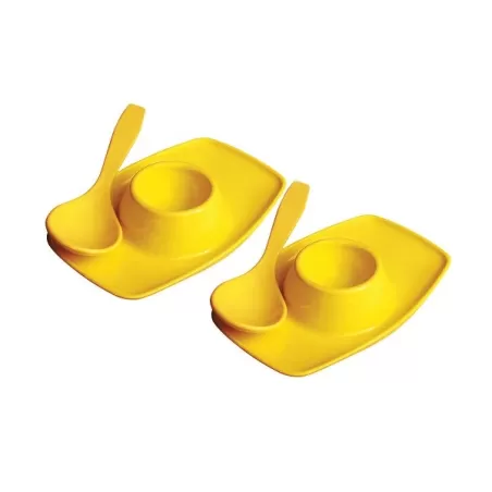 Portauova/cucchiaini conf.2+2