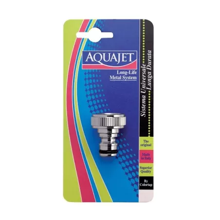 Adattatore ottone cromato attacco rapido femmina 1